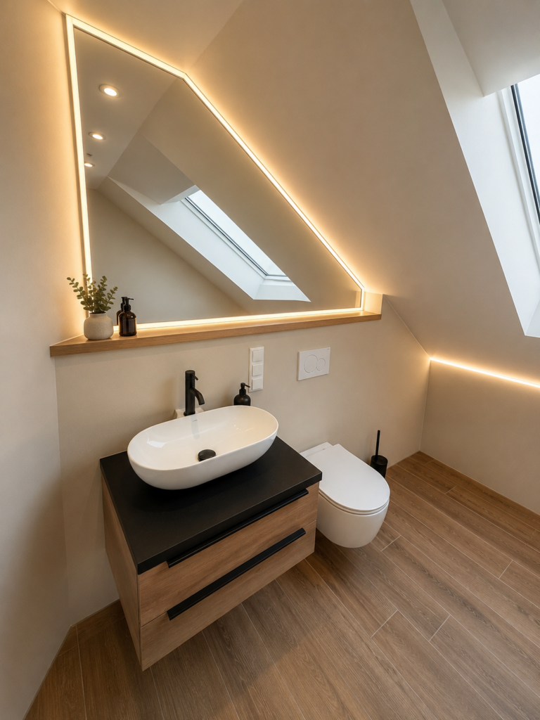 Modernes Bäderprojekt von BLK Haustechnik in Großkrotzenburg